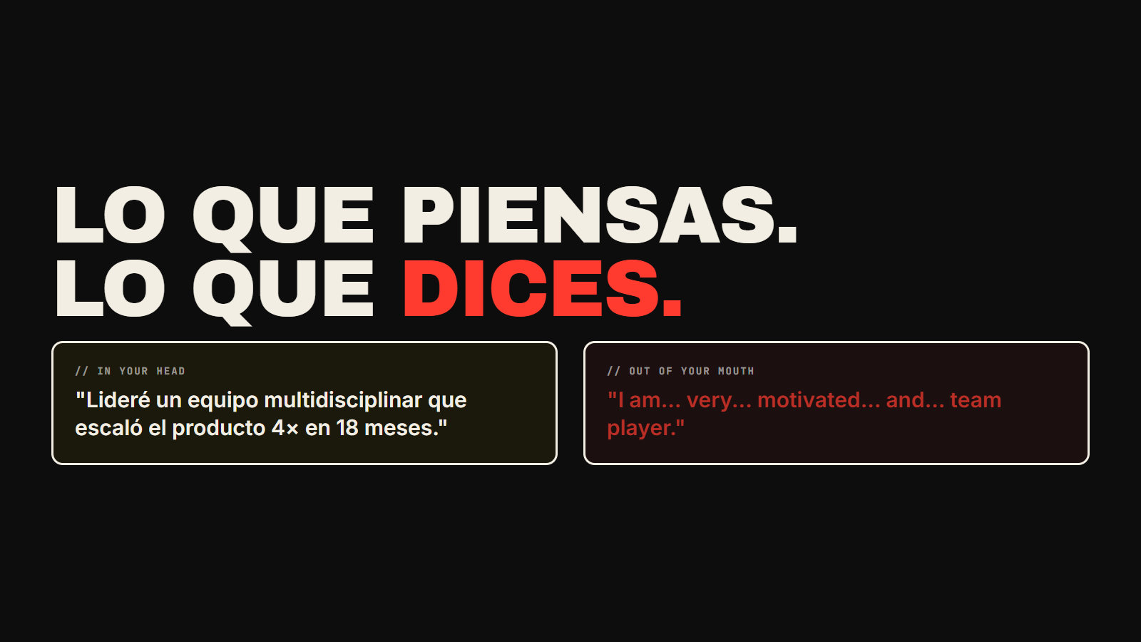 Tienes las habilidades. Pero cuando la entrevista cambia a inglés, tu cerebro se congela. Aquí cómo prepararte — con 30 frases que suenan a profesional, no a libro de texto.
