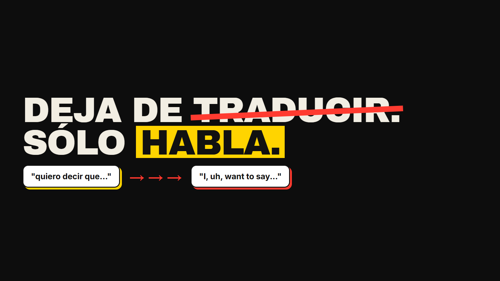 Piensas en español, traduces y luego hablas. Para cuando tienes la frase, el momento ya pasó. Aquí cómo entrenar tu cerebro para dejar de traducir — y simplemente hablar.